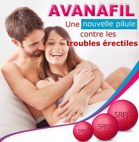 Acheter en ligne Avanafil Spedra - une nouvelle pillule contre les troubles erectiles