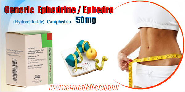 Ephedrine/Ephedra 50 mg Caniphedrin sans ordonnance pour perdre du poids efficacement
