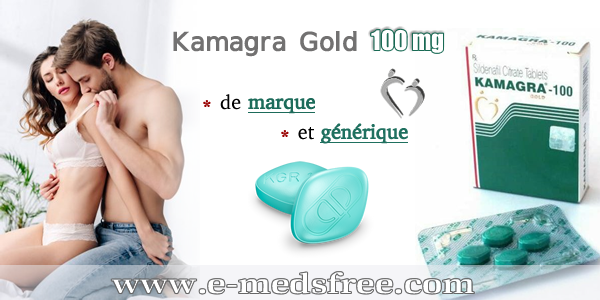 Kamagra Gold 100 mg Sans Ordonnance sur la Pharmacie en ligne www.e-medsfree.com