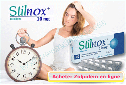 Acheter en ligne Zolpidem, Zolbien, Stilnox - ameliorez l'insomnie et les troubles du sommeil